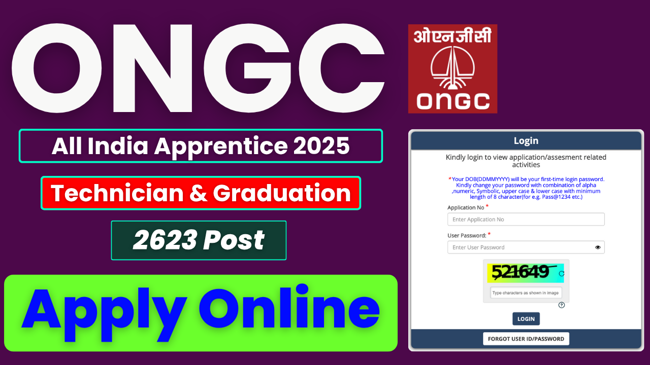 ONGC Apprentice Recruitment 2025, ONGC Apprentice Online Form 2025, ONGC Vacancy Notification 2025, ONGC Trade Apprentice Jobs, ONGC Diploma Apprentice Vacancy, ONGC Graduate Apprentice Posts, ONGC Bharti 2025, ONGC Age Limit 2025, ONGC Eligibility Criteria, ONGC Application Last Date