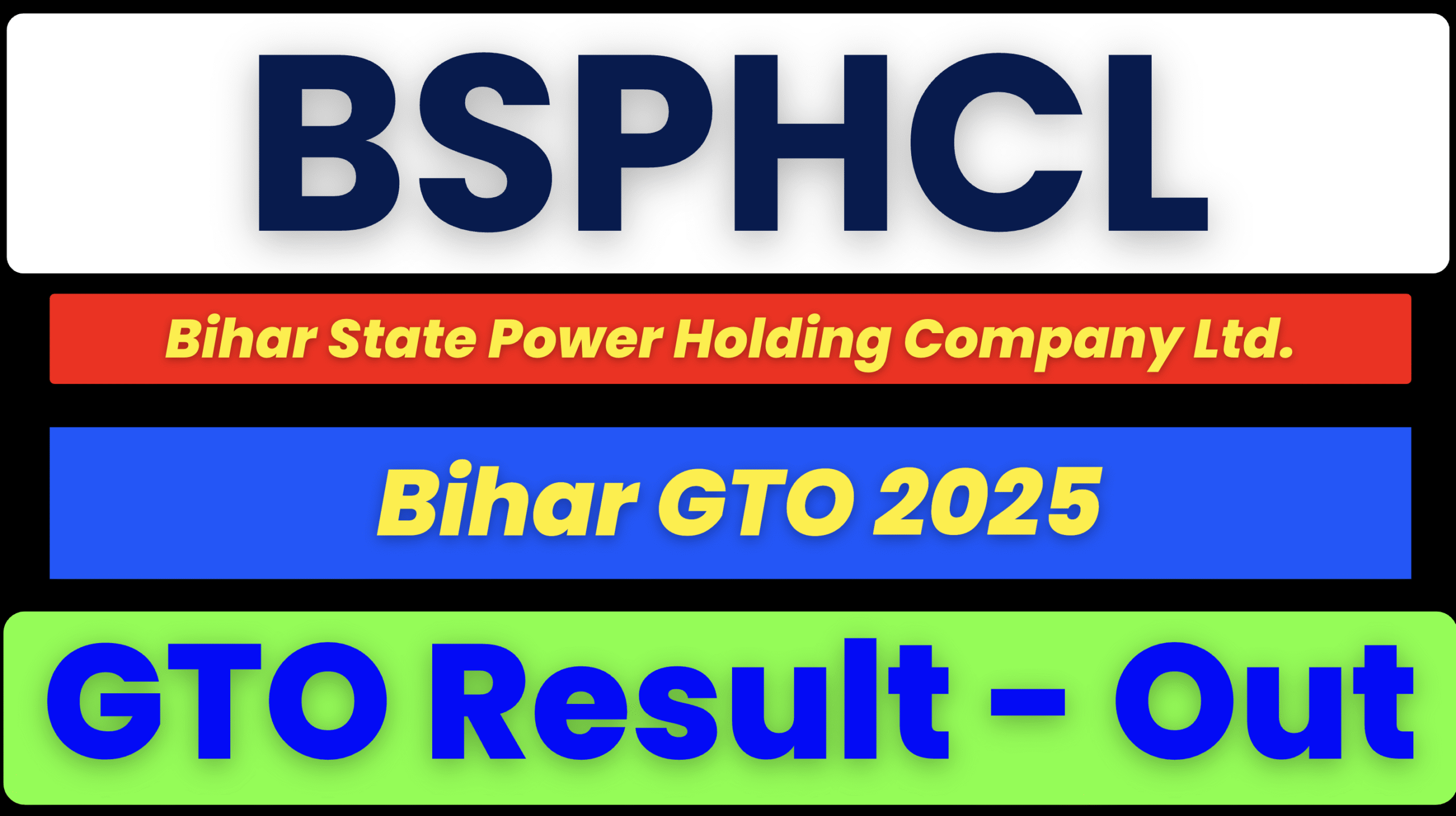 BSPHCL GTO RESULT