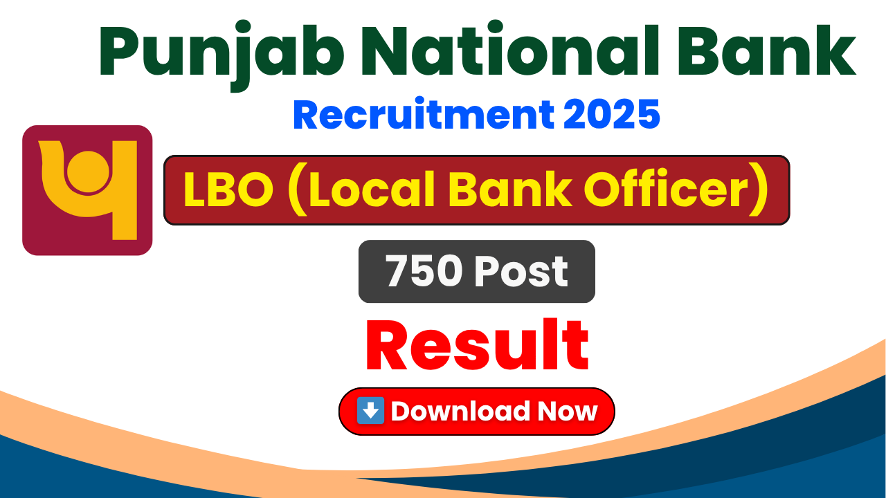 PNB LBO Result 2026, PNB Bank Result, Punjab National Bank LBO Result, PNB Result PDF, LBO Exam Result 2026, PNB Recruitment Result