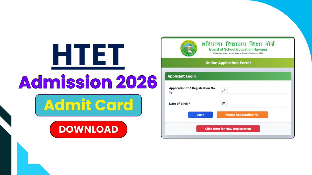 Haryana HTET Exam Date 2026, HTET Schedule 2026, BSEH HTET Exam 2026, HTET PRT TGT PGT Exam 2026, Haryana Teacher Eligibility Test 2026, HTET Official Notice 2026