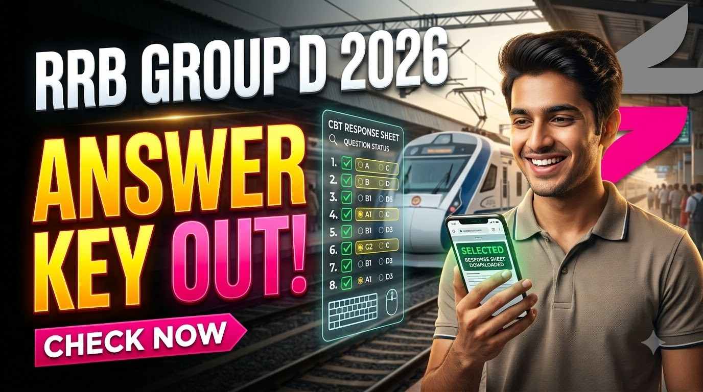 RRB Group‑D CBT‑I Answer Key 2026, RRB Group‑D Exam Date 2026, RRB Group‑D Recruitment 2026, RRB CEN 09/2025, RRB Official Website