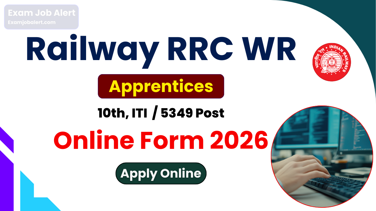 RRC WR Apprentice Recruitment 2026, Railway Apprentice Vacancy 2026, RRC WR Online Form 2026, Western Railway Apprentice 2026, RRC WR Eligibility 2026, RRC WR Age Limit 2026, RRC WR Notification 2026, RRC WR Advt No. RRC/WR/04/2025