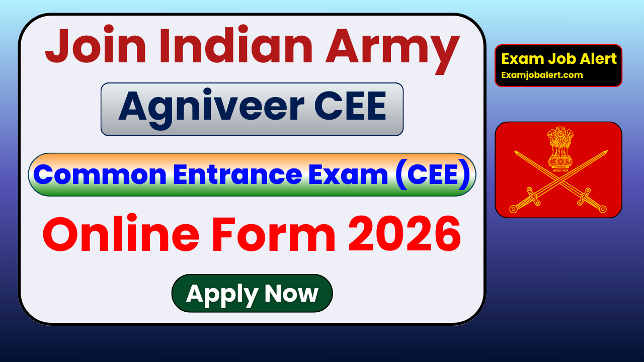 Indian Army Agniveer CCE Recruitment 2026, Indian Army Agniveer Online Form 2026, Agniveer CCE Notification 2026, Indian Army Vacancy 2026, Indian Army Agniveer Eligibility 2026, Indian Army Agniveer Age Limit 2026, Indian Army Selection Process 2026