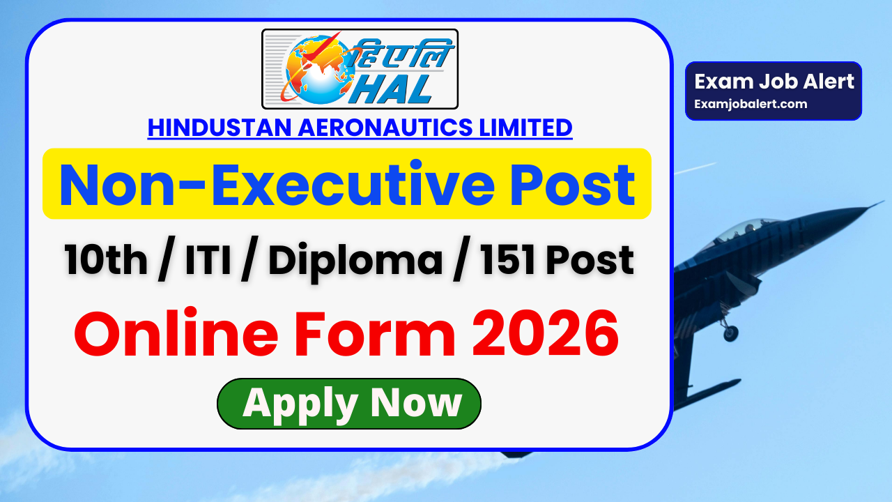 HAL India Non‑Executive Recruitment 2026, HAL Security Guard Vacancy 2026, HAL Fireman Jobs 2026, HAL Ex‑Servicemen Technician Recruitment 2026, HAL Diploma Technician 2026, HAL ITI Technician Vacancy 2026, HAL Bangalore Recruitment 2026