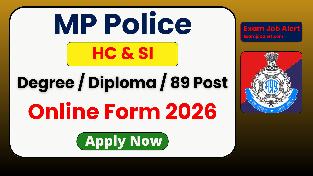MP Police HC Recruitment 2026, MP Police ASI Recruitment 2026, MP Police Vacancy 2026, MPESB HC ASI Online Form 2026, MP Police Head Constable Eligibility 2026, MP Police ASI Notification 2026, MP Police Recruitment Apply Online