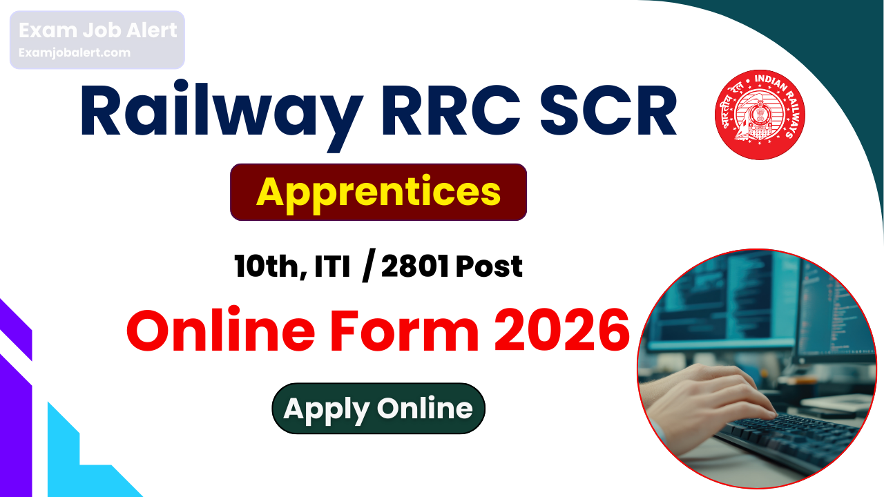 RRC SCR Apprentice Recruitment 2026, RRC SCR Apprentice Online Form 2026, RRC Apprentice Vacancy 2026, South Central Railway Apprentice 2026, RRC SCR Bharti 2026, RRC Apprentice Eligibility 2026, RRC SCR Official Website