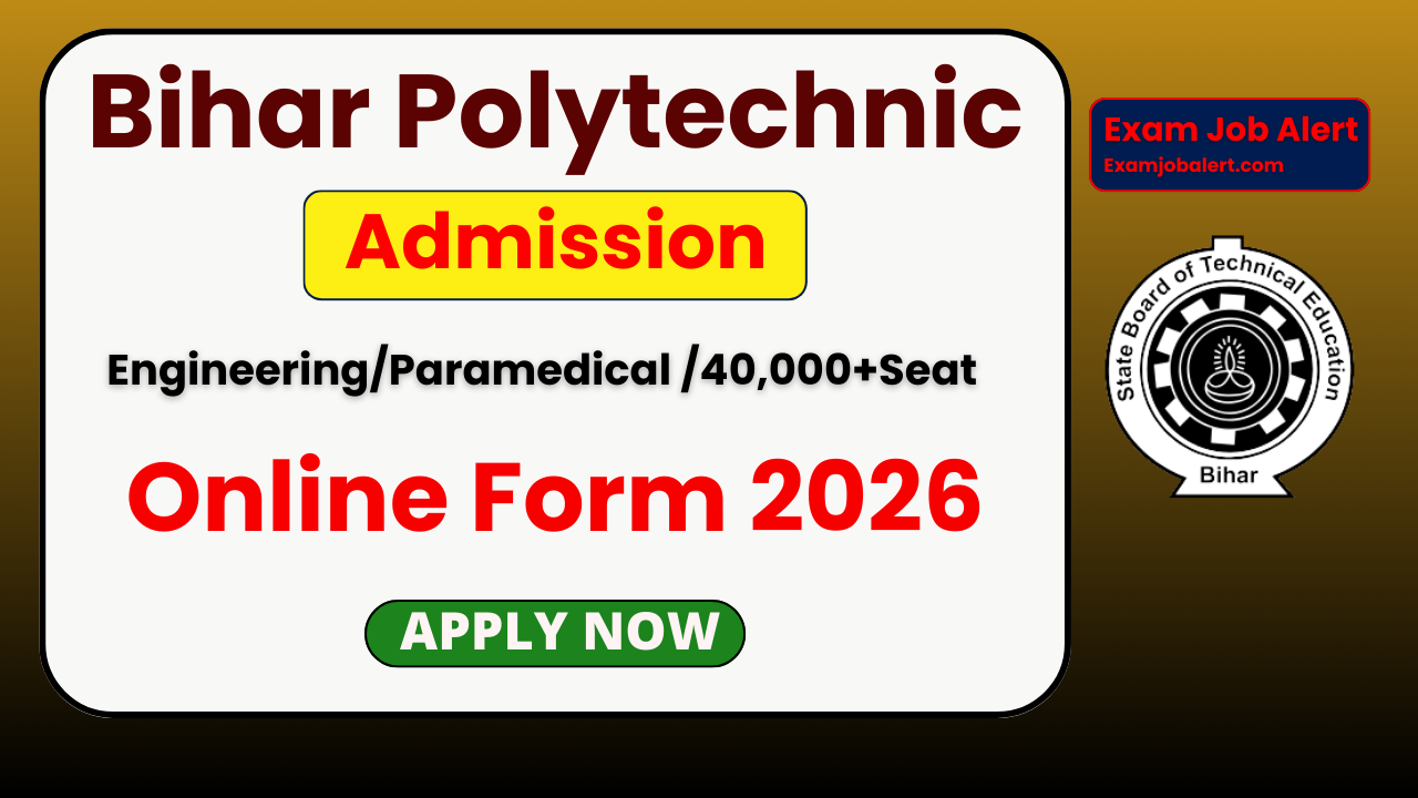 DCECE Bihar Polytechnic Online Form 2026, Bihar Polytechnic Admission 2026, BCECEB Polytechnic Form 2026, DCECE PE PPE PMD PM 2026, Bihar Diploma Entrance Exam 2026, BCECEB Online Application 2026