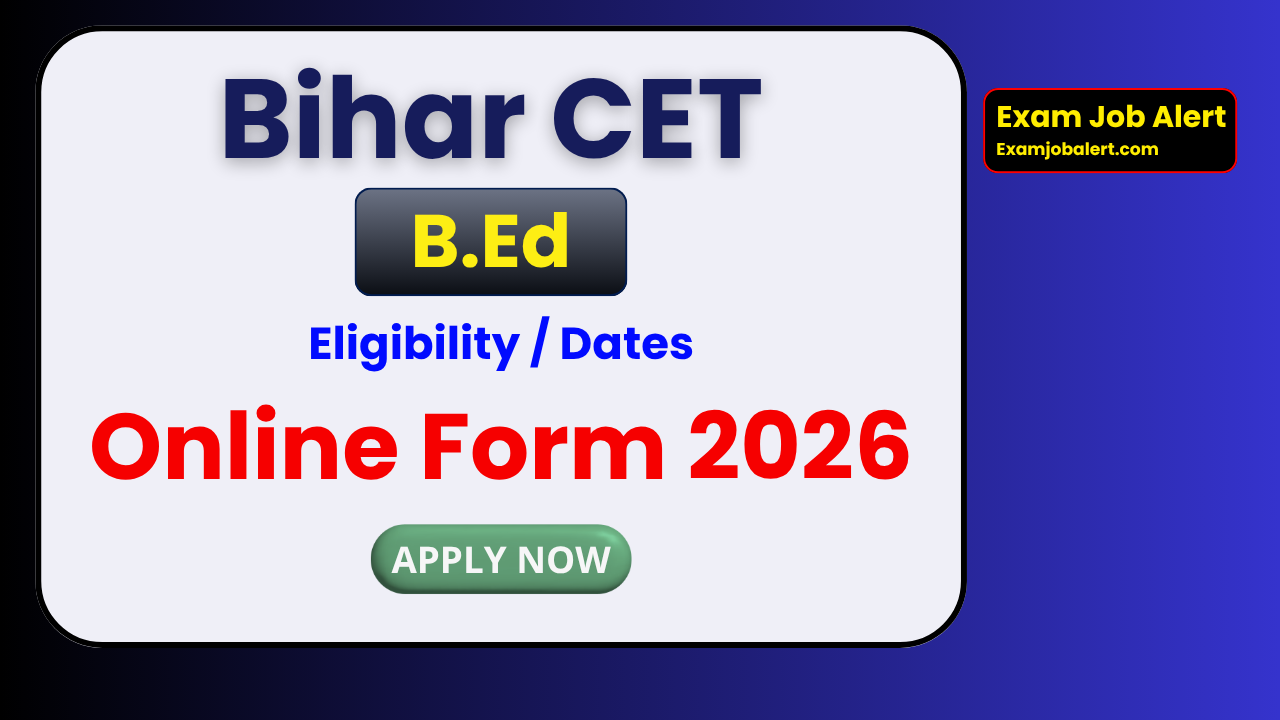 Bihar CET B.Ed Online Form 2026, BRABU B.Ed Entrance Exam 2026, Bihar B.Ed Admission 2026, CET B.Ed Shiksha Shastri 2026, Bihar B.Ed Online Registration 2026, biharcetbed‑brabu.in