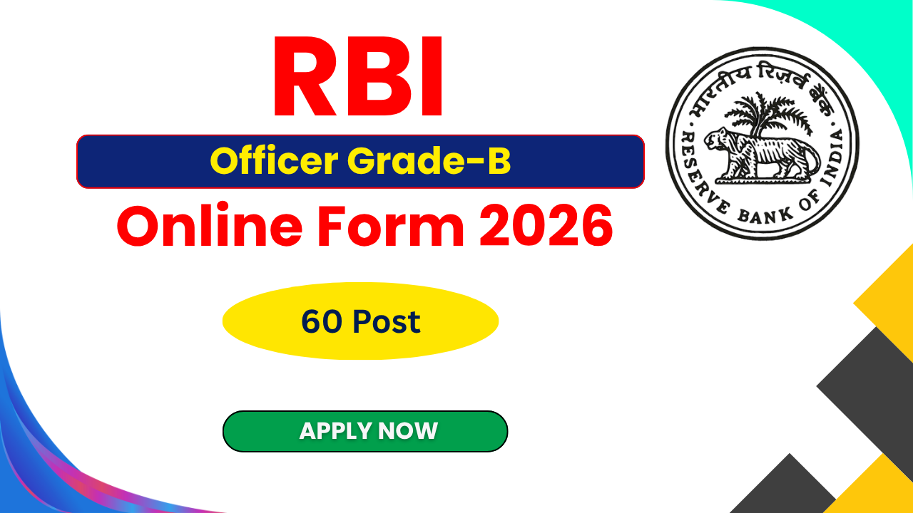 RBI Officer Grade‑B Recruitment 2026, RBI Grade‑B Vacancy 2026, RBI Officer Online Form, RBI Notification 2026, RBI Grade‑B Eligibility, RBI Grade‑B Exam 2026