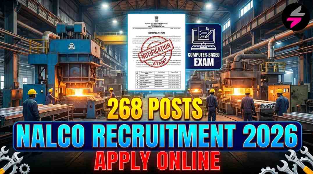 NALCO Non Executive Recruitment 2026, NALCO Vacancy 2026, NALCO Online Form 2026, NALCO Eligibility Criteria 2026, NALCO Age Limit 2026, NALCO Selection Process 2026