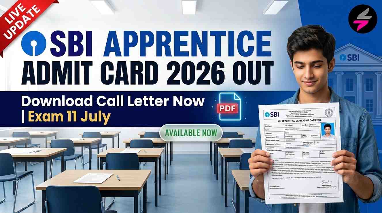 SBI Apprentice Admit Card 2026, SBI Apprentice Exam 2026, SBI Apprentice Recruitment 2026, SBI Apprentice Hall Ticket 2026, SBI Careers Portal