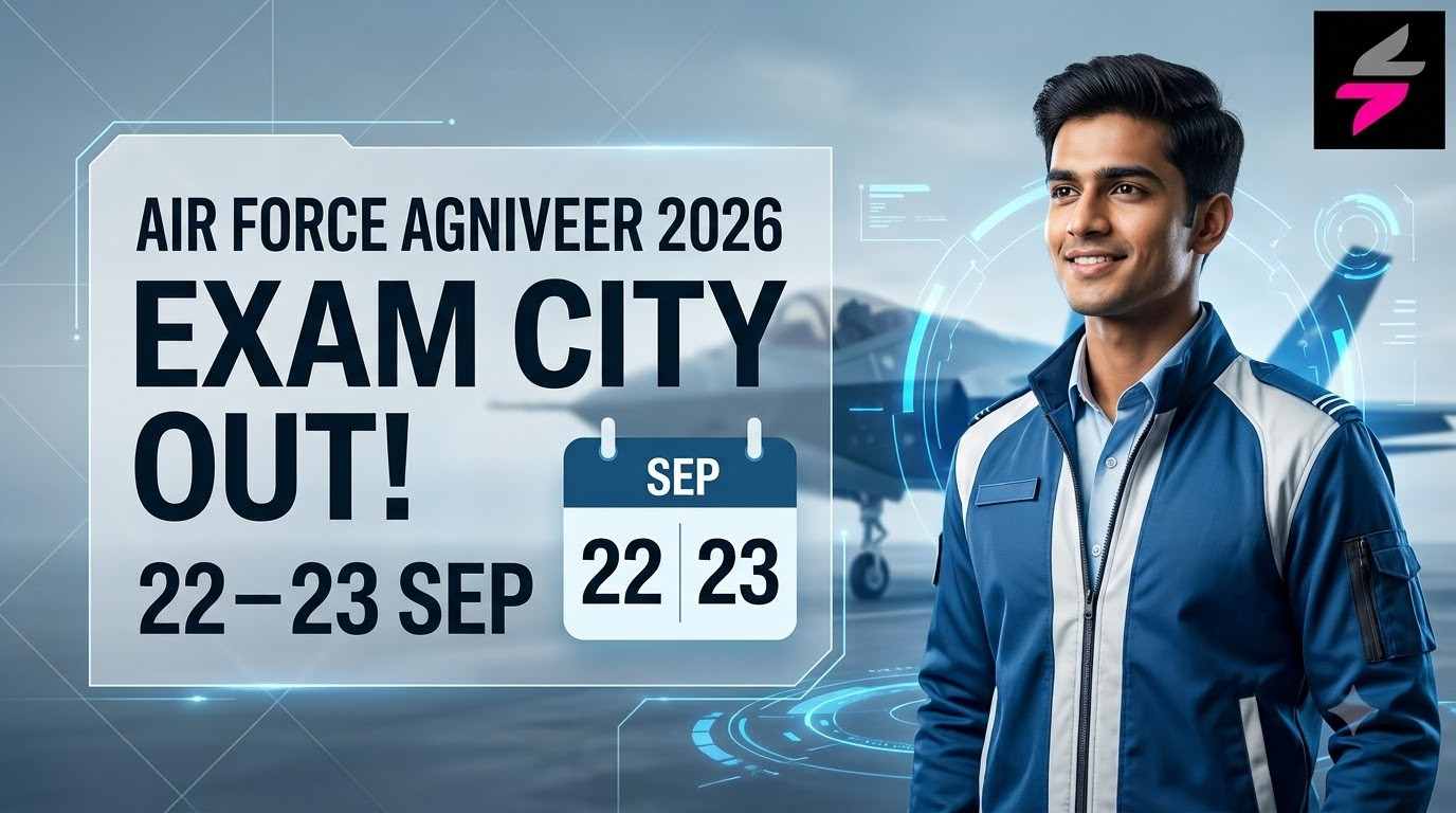 Indian Air Force Agniveer Vayu Exam City 2026, IAF Agniveer Vayu Intake 02/2027, Agniveer Vayu Exam Schedule 2026, agnipathvayu.cdac.in