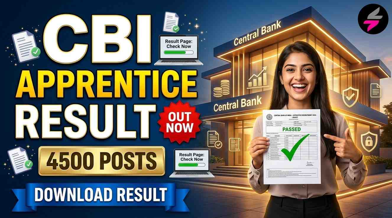 CBI Apprentices Result 2026, Central Bank Apprentices Exam 2026, CBI Apprentices Recruitment 2026, CBI Apprentices Exam Notice 2026, centralbankofindia.co.in