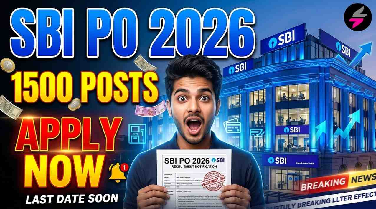 SBI PO Recruitment 2026, SBI PO Vacancy 2026, SBI PO Online Form 2026, SBI Probationary Officer Notification 2026, SBI PO Eligibility 2026, SBI PO Age Limit 2026