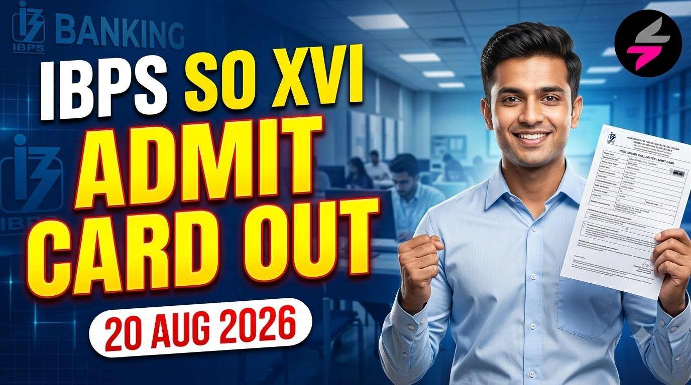 IBPS SO XVI Pre Admit Card 2026, IBPS SO XVI Recruitment 2026, IBPS SO Admit Card Download, IBPS SO Notification 2026, ibps.in