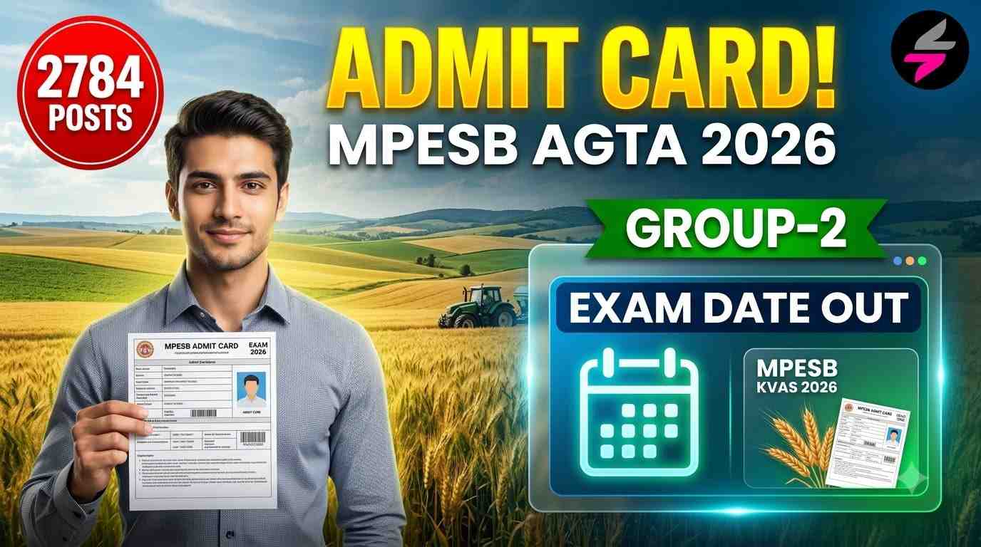 MPESB Krashi Vistar Adhikari Exam Date 2026, MPESB Agriculture Extension Officer Recruitment 2026, MPESB Group‑2 Sub Group‑1 Exam 2026, esb.mp.gov.in