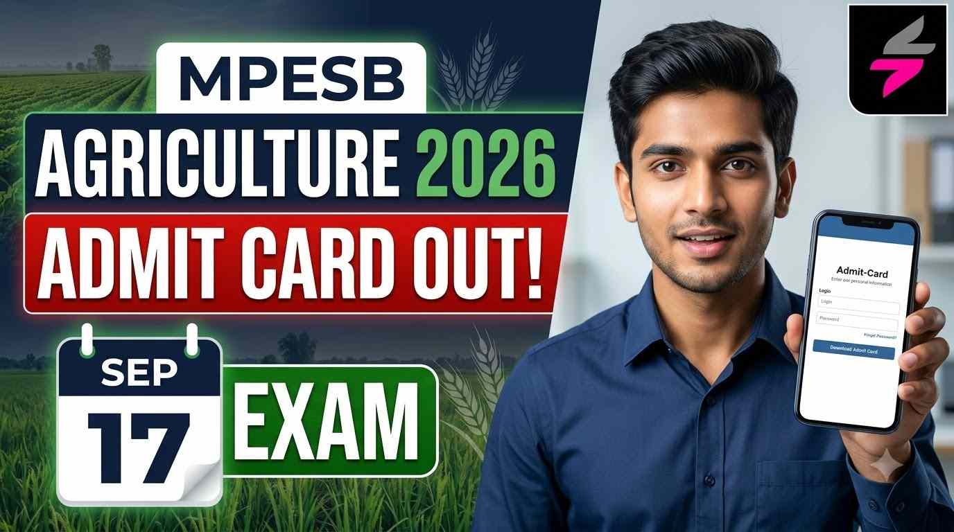 MPESB Krashi Vistar Adhikari Admit Card 2026, MPESB Agriculture Extension Officer Exam 2026, MPESB Group‑2 Sub Group‑1 Admit Card 2026, esb.mp.gov.in