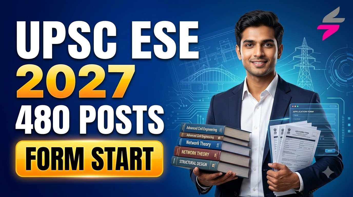 UPSC Engineering Services Pre Recruitment 2027, UPSC ESE Vacancy 2027, UPSC Notification 2027, UPSC Apply Online 2027, upsc.gov.in