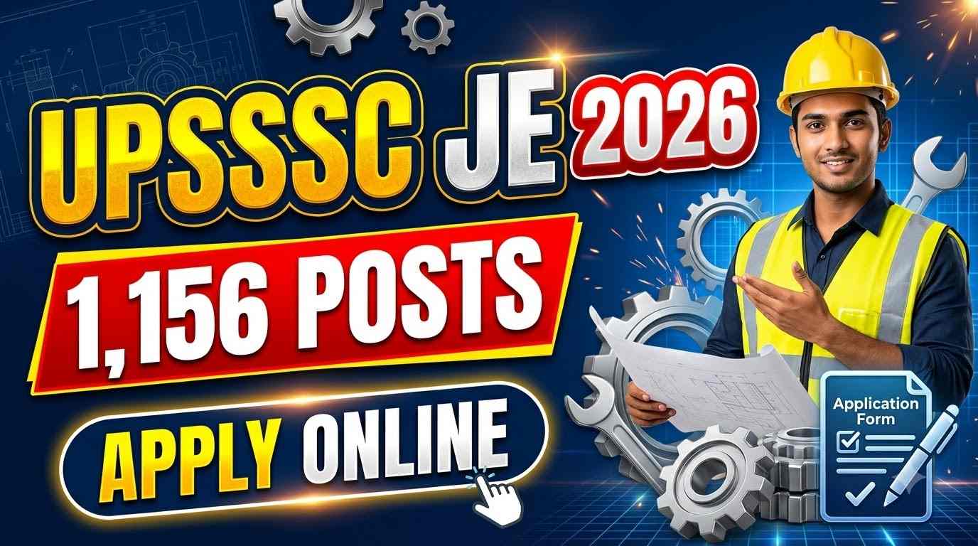 UPSSSC Junior Engineer Recruitment 2026, UPSSSC JE Mechanical Recruitment 2026, UPSSSC JE Online Form 2026, Junior Engineer Mechanical Vacancy 2026, UPSSSC 1156 Vacancy 2026, UPSSSC Mechanical Engineer Jobs, UPSSSC JE Notification 2026, UP PET 2025 Recruitment, UP Government Engineer Vacancy, UPSSSC Mechanical JE Apply Online, Assistant Storekeeper Recruitment 2026, UPSSSC Technical Assistant Mechanical Recruitment 2026, UPSSSC Junior Engineer Mechanical Online Form, Sarkari Result UPSSSC JE Recruitment 2026, UPSSSC Latest Vacancy 2026